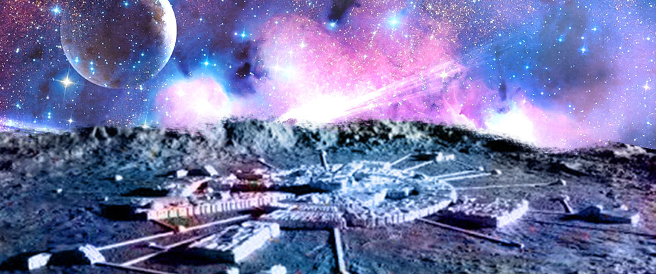 China revela fotos de bases alienígenas na Lua