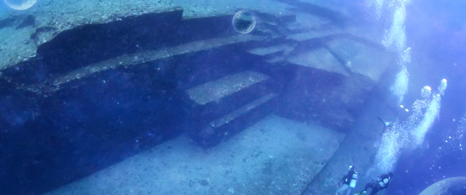 As misteriosas ruínas submersas de Yonaguni