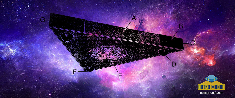 Patente da TR-3B; Aeronave secreta triangular e seu projeto original aberto ao público